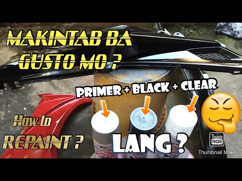 How to Repaint Motorcycle Fairing’s