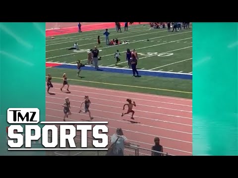 Terence Crawford’s Daughter Completes Incredible Comeback After Losing Shoe In Race | TMZ Sports