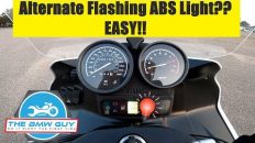 BMW Motorcycle Flashing ABS Light Diagnosis EASY DIY.