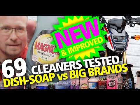 Best motorcycle cleaner & how to clean your bike | Dish-soap, Muc-Off, S100, Motul, Pro-GreenMX…