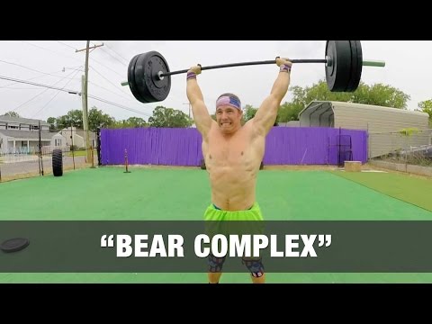 “BEAR COMPLEX” CrossFit WOD – 175 lb