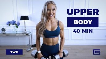 40 MINUTE UPPER BODY WORKOUT – Arms, Shoulders, Chest, Back | Complex Series – Day 2