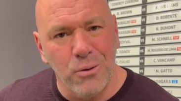 UFC President Dana White responds to Dan Hardy’s claims that he staged his concern for Calvin Kattar following Max Holloway fight