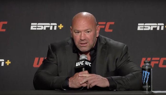 Dana White reacts to Khamzat Chimaev’s physical altercation with Team Makhachev at UFC 280