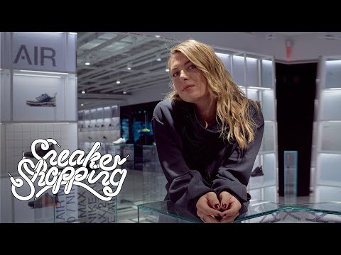 Maria Sharapova Goes Sneaker Shopping With Complex