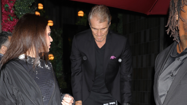 Dolph Lundgren, 64, Uses Foot Brace On Date With Fiancee Emma Krokdal, 25: Photos