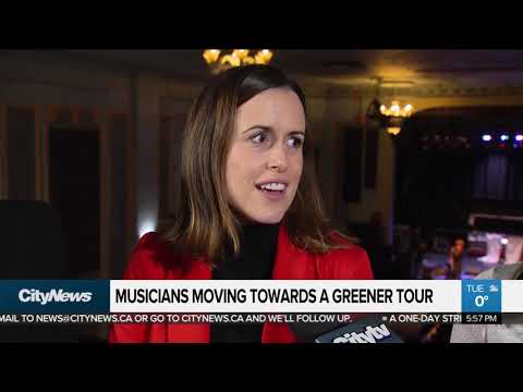 Rock n’ recycle: Musicians push for greener tours