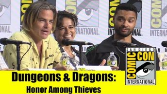 DUNGEONS & DRAGONS MOVIE | Comic Con 2022 Panel (Chris Pine, Regé-Jean Page, Michelle Rodriguez)