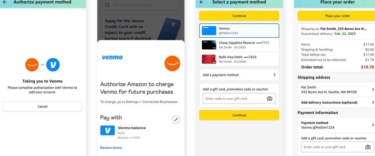 Amazon Will Now Gladly Take Your Venmo as You Aimlessly Add Things to Your Cart