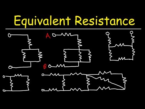 Equivalent Resistance of Complex Circuits – Resistors In Series and Parallel Combinations