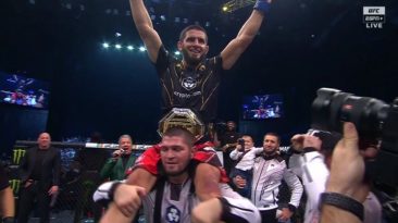 Video | Newly crowned UFC lightweight champion Islam Makhachev returns home to massive crowd awaiting him in Dagestan