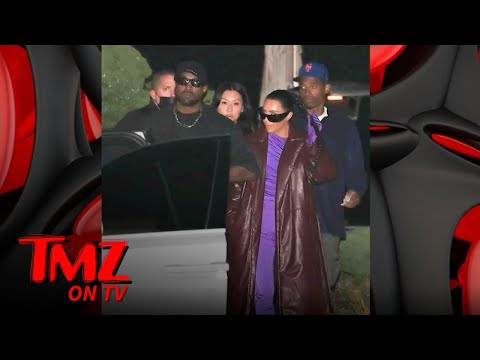 Kim Kardashian, Kanye West Reunite for Dinner with Friends in Malibu | TMZ TV