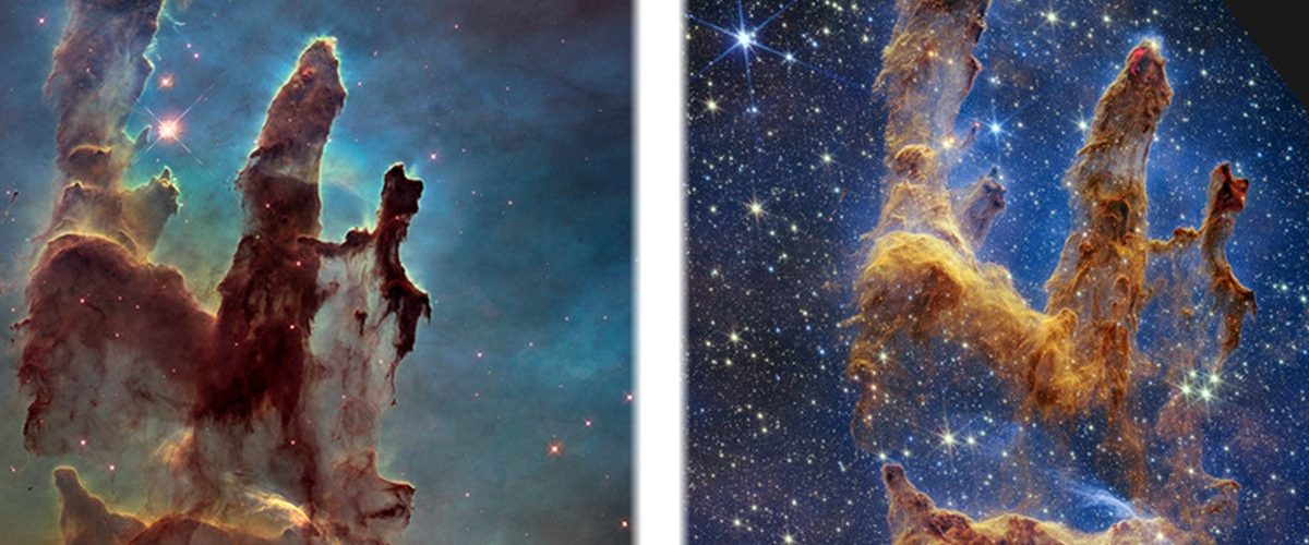 Webb Telescope Images the Pillars of Creation