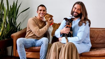 Jonathan Van Ness and Antoni Porowski on Their New Gourmet Pet Brand and Halloween Costume Plans