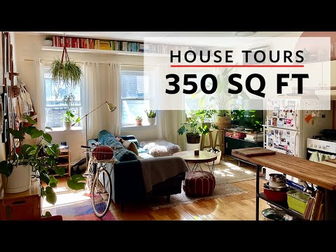 From Breakup To 350 Sq Ft Studio Apartment in NYC | House Tours