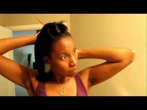 Alicia Keys Updo: Fish Tail  TUTORIAL