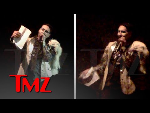 Marilyn Manson Reads Ex’s Angry Letter Years Before Sexual Abuse Allegations | TMZ