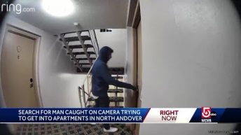 Search for suspect in break-ins at apartment complex