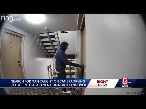 Search for suspect in break-ins at apartment complex