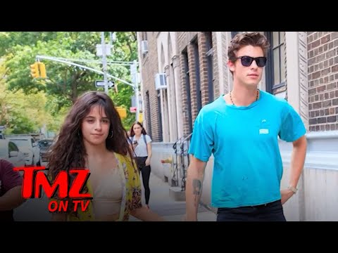 Shawn Mendes and Camila Cabello Spotted Together Walking Dog | TMZ TV