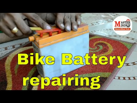 how to repair motorcycle dry battery