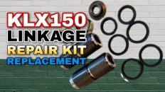 Motorcycle Linkage Repair Kit Replacement | Kawasaki Klx 150 DIY