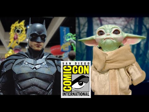 Exploring San Diego Comic Con 2022 Opening Day 4k