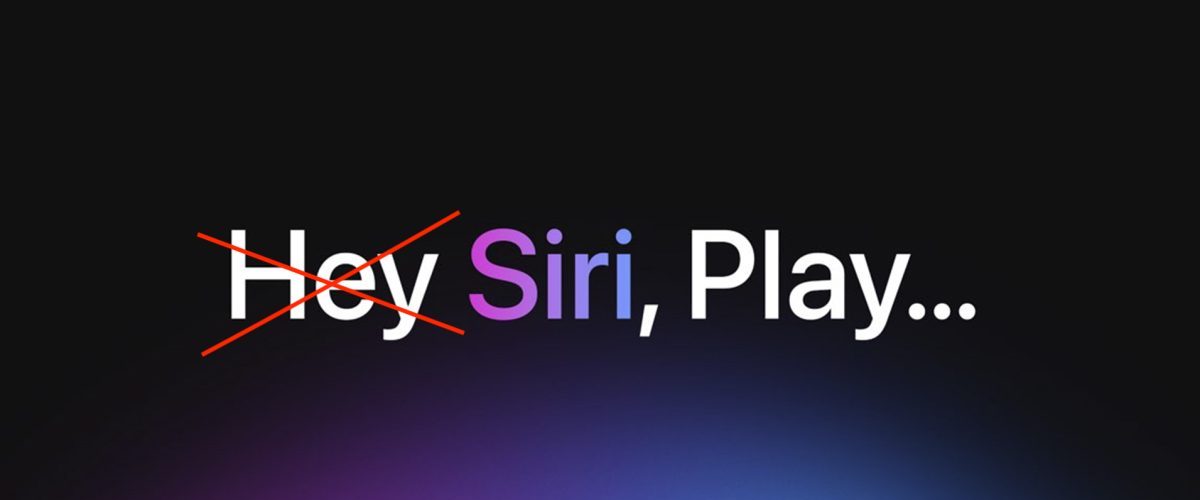 Apple wants to change the ‘Hey Siri’ trigger command to just ‘Siri’