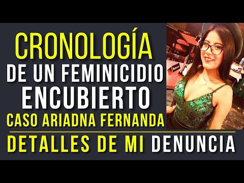 NUEVOS DETALLES del CASO ARIADNA FERNANDA | MI DENUNCIA ante la FISCALIA