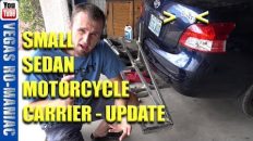 🤗 DIY Home Made Motorcycle Hitch Carrier for Small SEDAN – Update