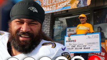 Ex-NFL Star Domata Peko’s Father-In-Law Sells Powerball-Winning Ticket, Gets Mil Reward