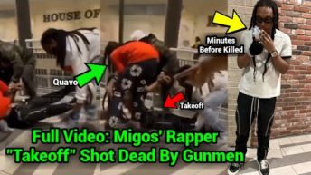 Full Video: Takeoff Shot Dead In Houston, Texas At A Dice Game. (Quavo Stands Over Him Crying “NO!”)