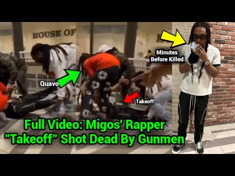 Full Video: Takeoff Shot Dead In Houston, Texas At A Dice Game. (Quavo Stands Over Him Crying “NO!”)