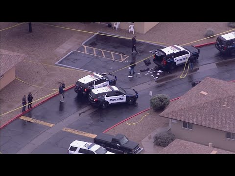 2 suspects arrested after 2 shot at Chandler apartment complex