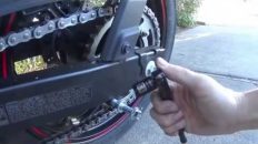 DIY cheap motorcycle spools for rear stand