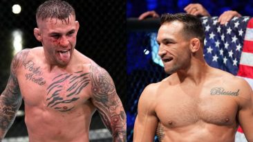 Dustin Poirier warns Michael Chandler against using “tough guy mindset” at UFC 281: “If he fights me like he fought Justin Gaethje, I’ll clean him up”