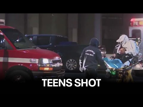 2 teens shot outside north Phoenix apartment complex