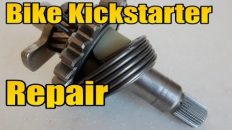 Bike kick starter repair. Motorcycle kick starter repair. Motor bike repair