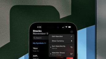 iOS 16.2 brings new watchlist options to the Stocks app and home screen widgets