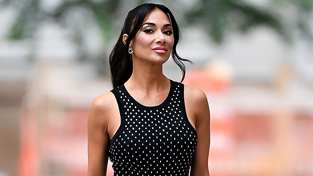 Nicole Scherzinger, 44, Sizzles In Leopard Latex Dress: Photos