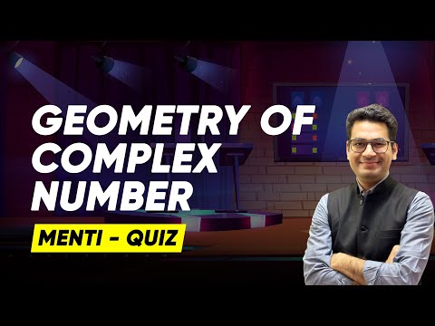 ⚡Live Quiz | Geometry of Complex Number | JEE Main & Advanced | MathonGo | Anup Sir