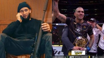 Khamzat Chimaev calls out newly crowned UFC middleweight champion Alex Pereira: “I have a record 12-0 let’s go brother”