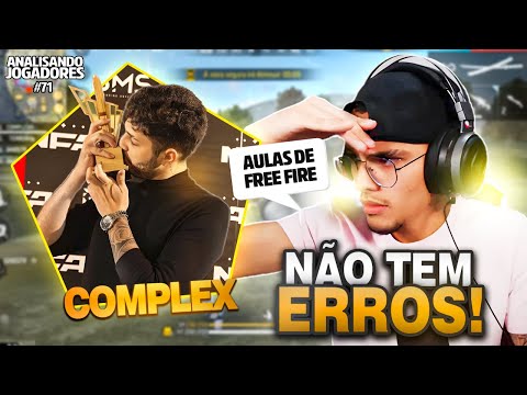 JOGADORES 71 – COMPLEX – O MELHOR CAPITÃO DA HISTORIA DO FREEFIRE