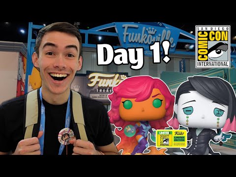 San Diego Comic Con 2022 Funko Pop Hunting! | (Day 1)