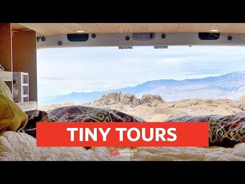 Tom’s Home & Recording Studio In A Van | Tiny Tours