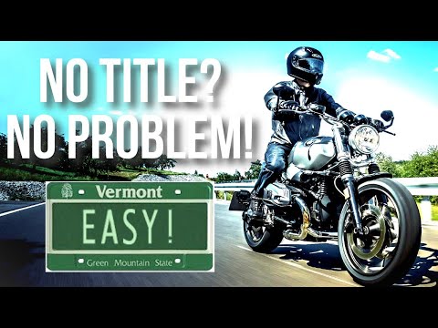 How to Get A Motorcycle Title (EASIEST WAY)