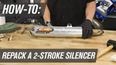 How To Repack a 2-Stroke Motorcycle Silencer