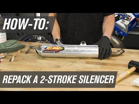 How To Repack a 2-Stroke Motorcycle Silencer