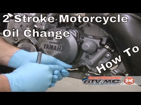 How To Change Oil on a 2 Stroke Motorcycle or ATV