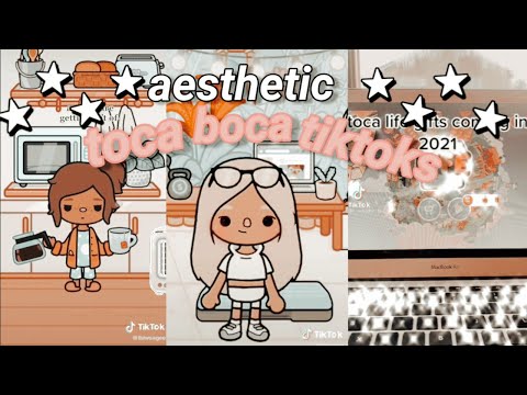 25 minutes of aesthetic toca boca tiktioks | house tours, new updates, grwm, and more! ☆